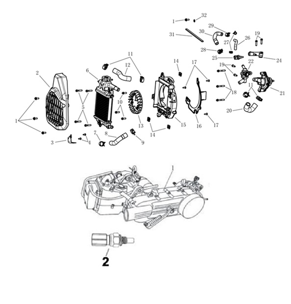 Recambios motor